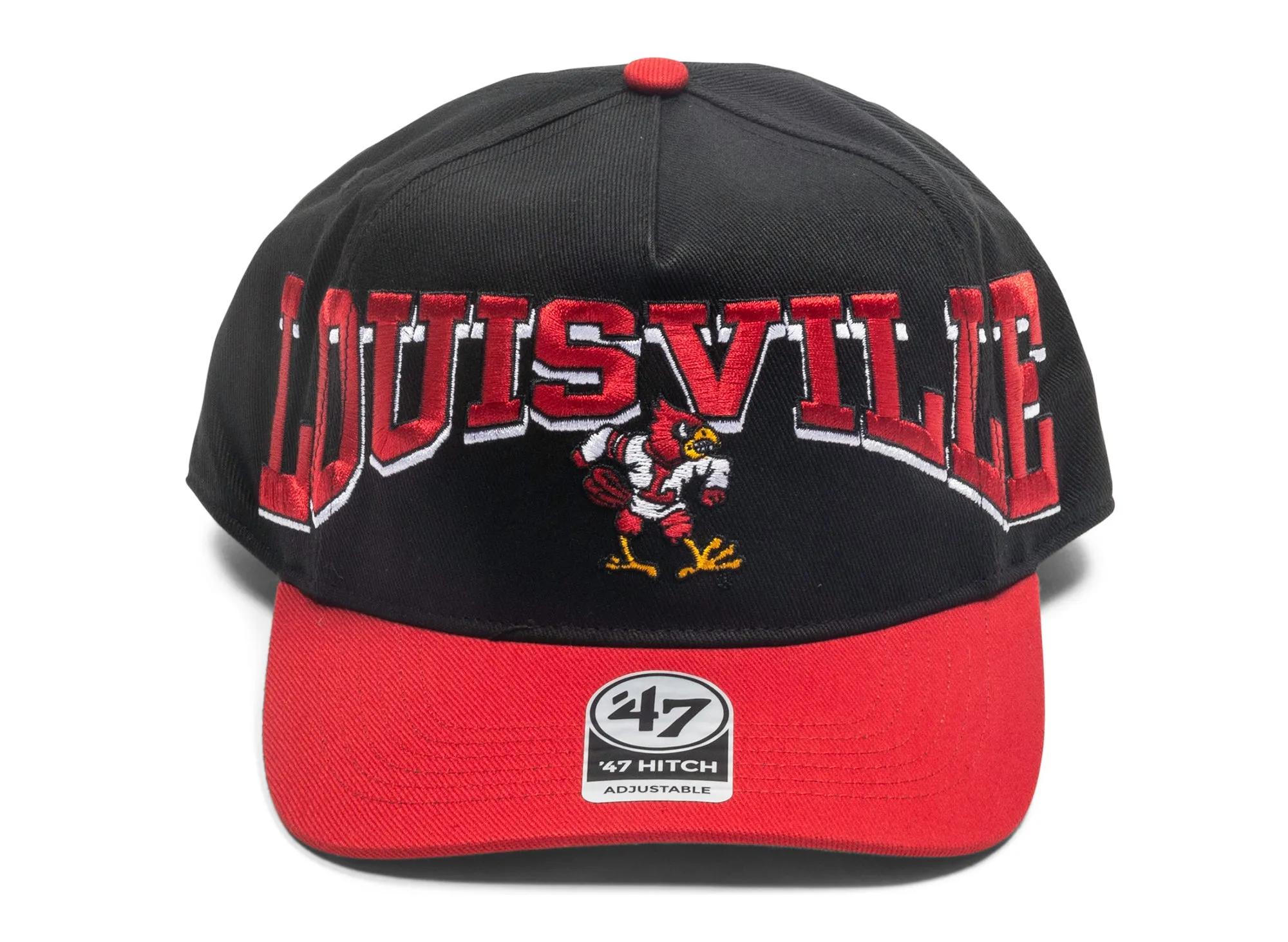 47 x Oneness NCAA Louisville Cardinals Jumbo Logo Snapback Hat xld