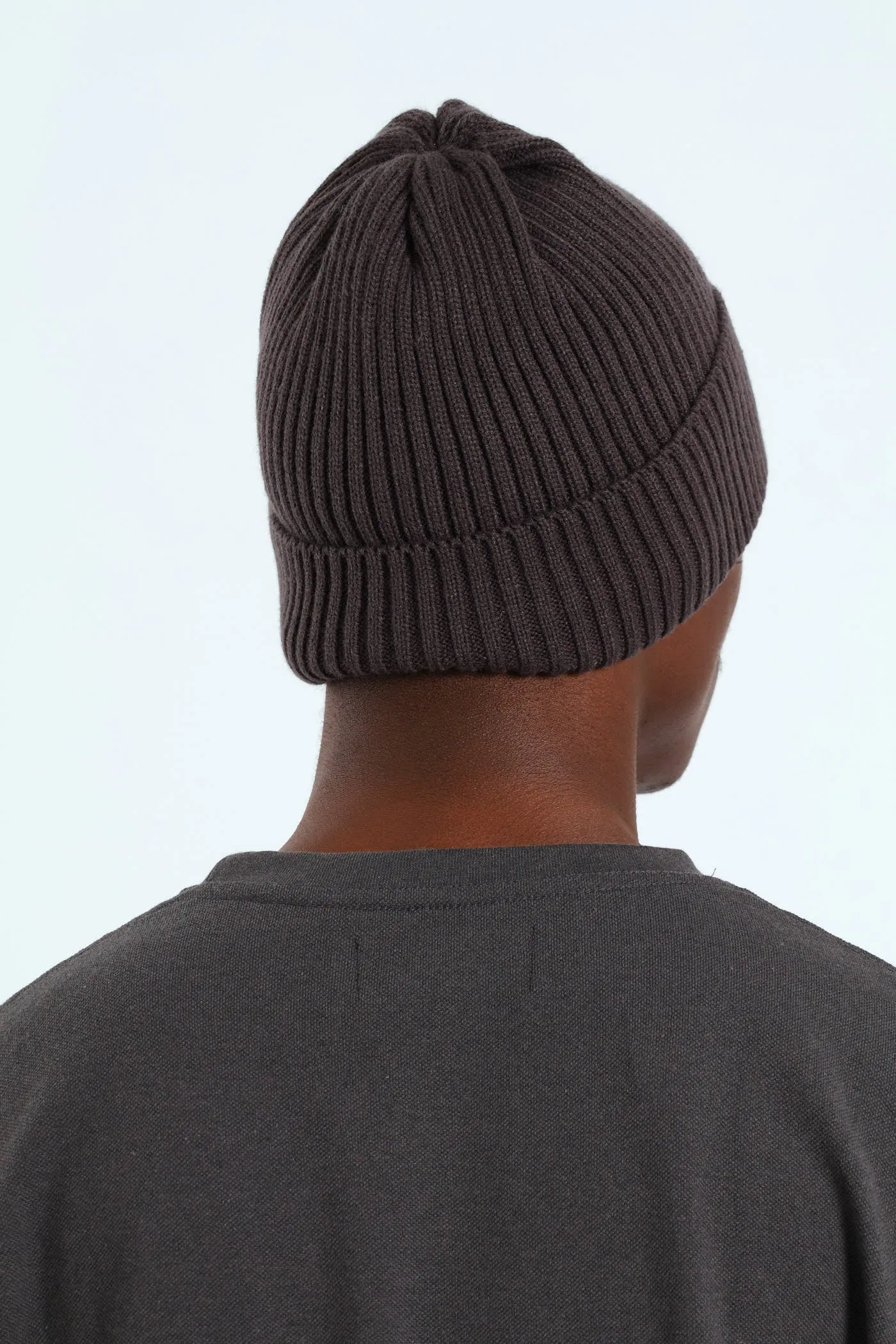 Beanie With Lining - Grey
