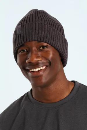 Beanie With Lining - Grey