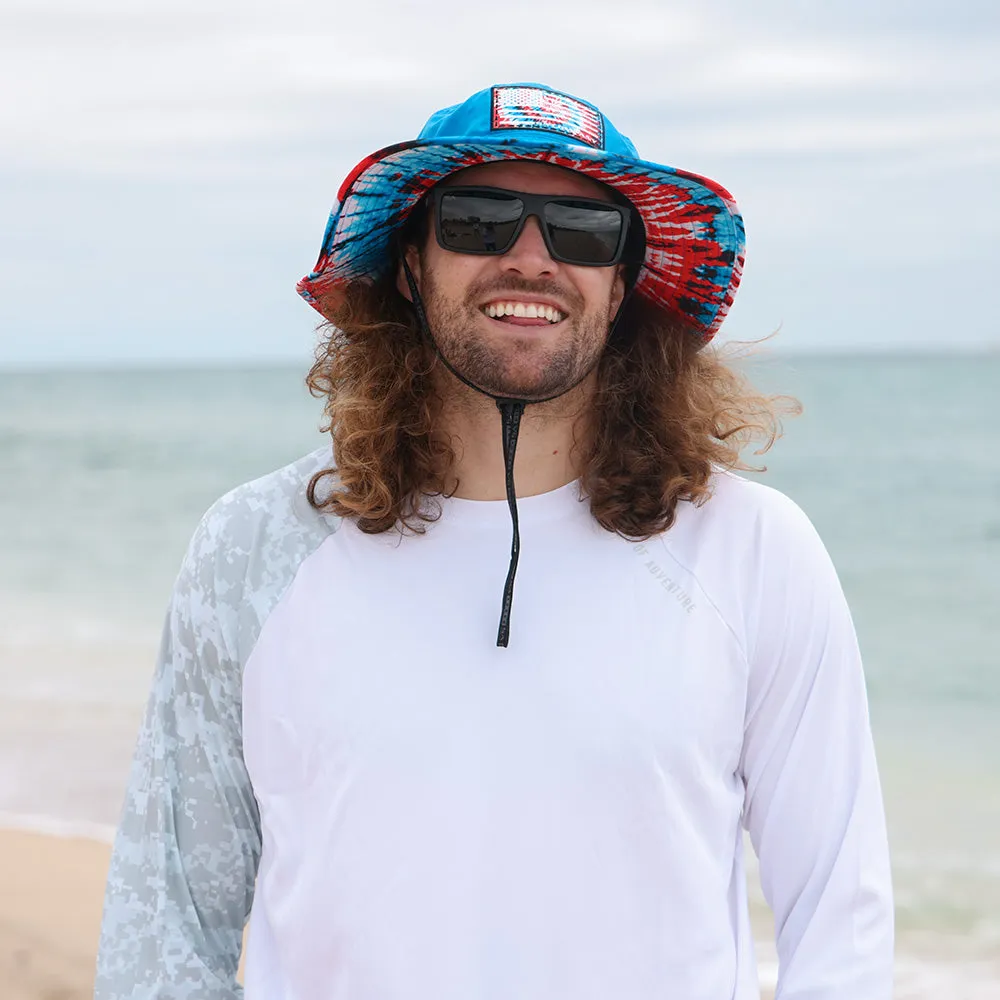 Bucket Hat | Patriotic Tie Dye