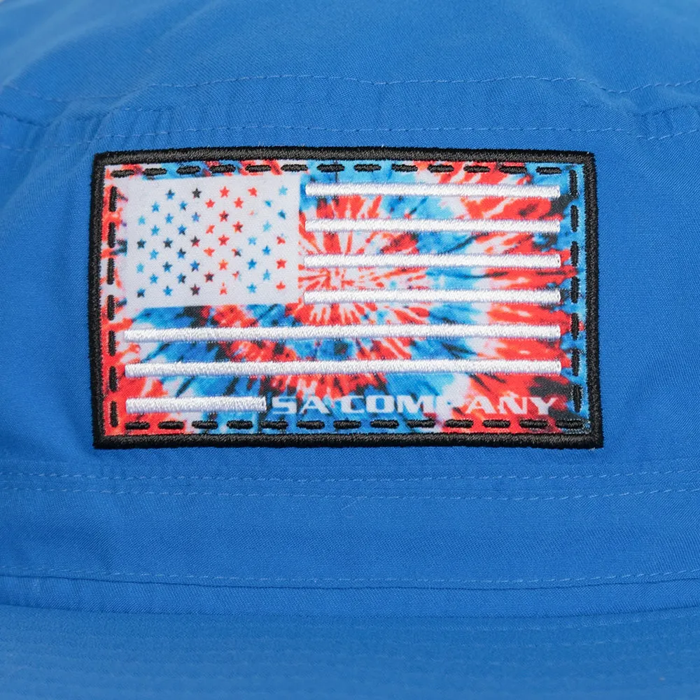 Bucket Hat | Patriotic Tie Dye