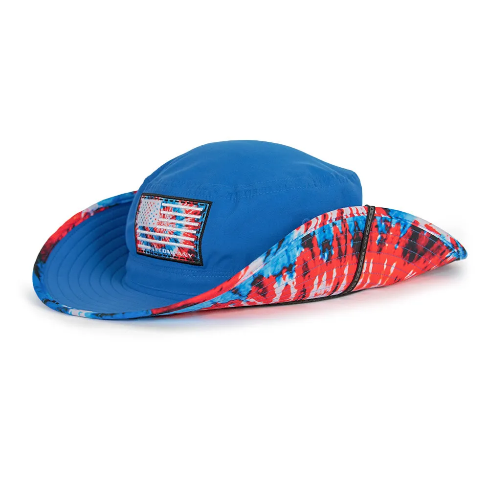 Bucket Hat | Patriotic Tie Dye