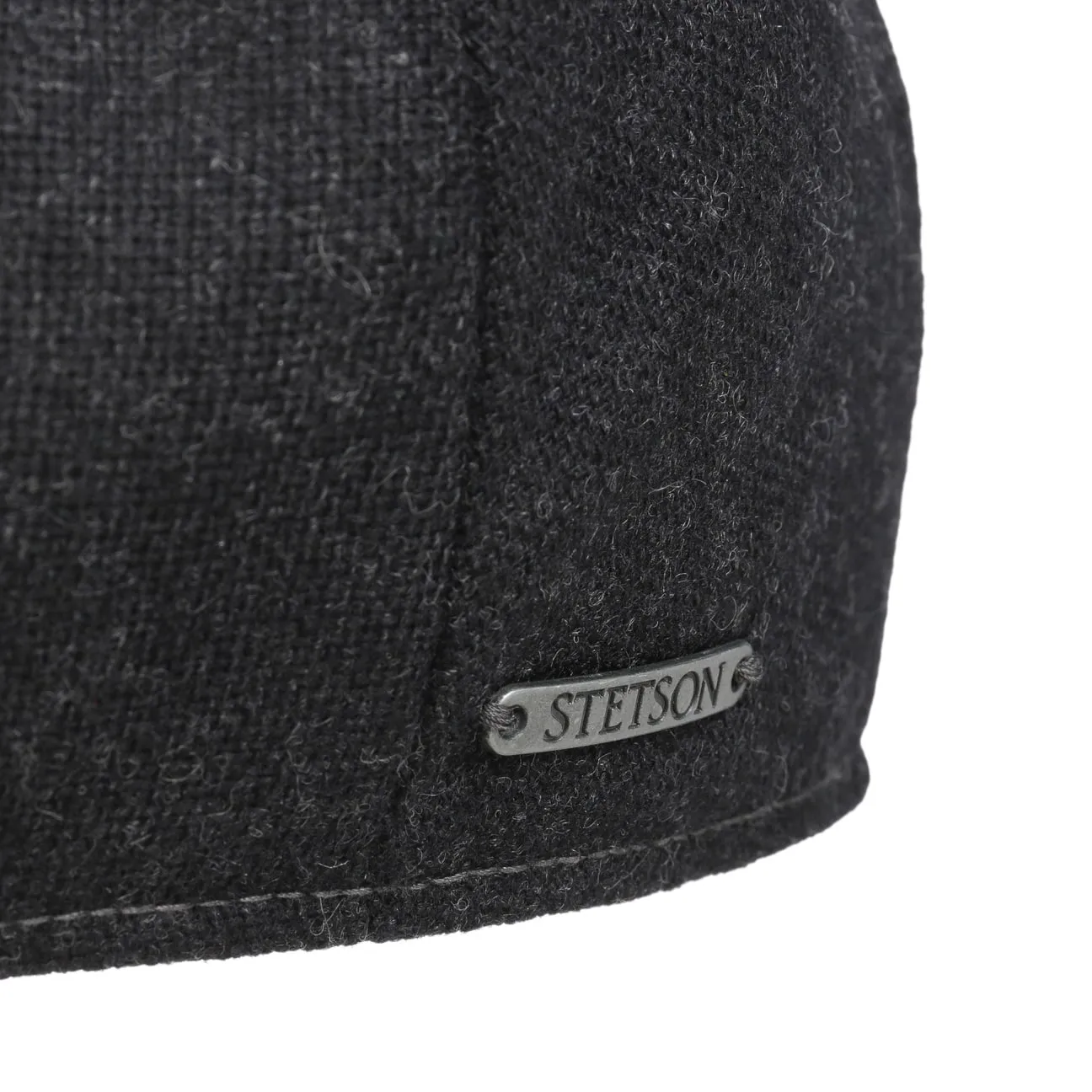 Carlstown Wool Driver Flat Cap by Stetson