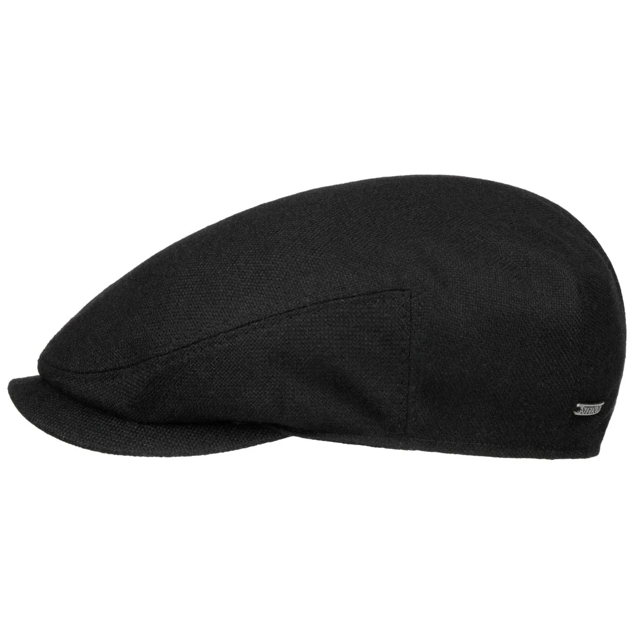 Carlstown Wool Driver Flat Cap by Stetson