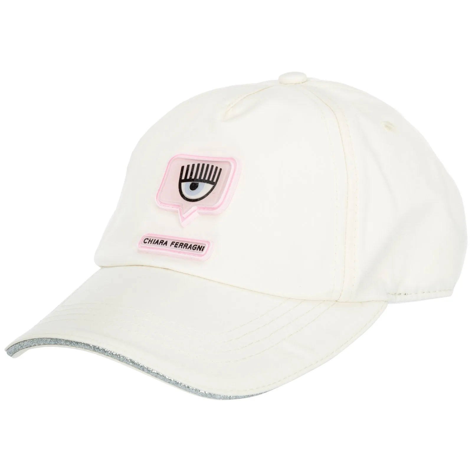 Chiara Ferragni Eyelike Patch Baseball Cap