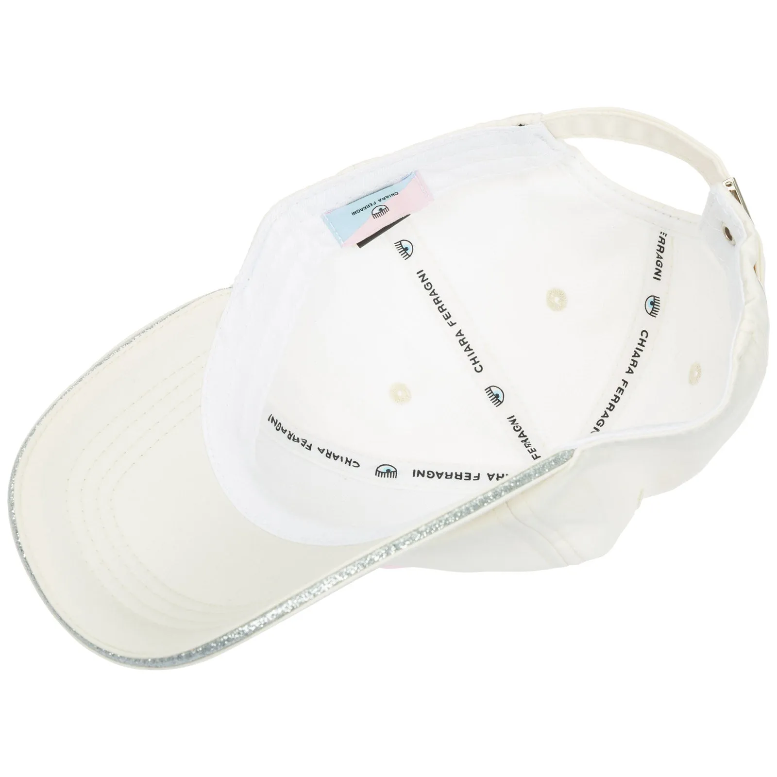 Chiara Ferragni Eyelike Patch Baseball Cap