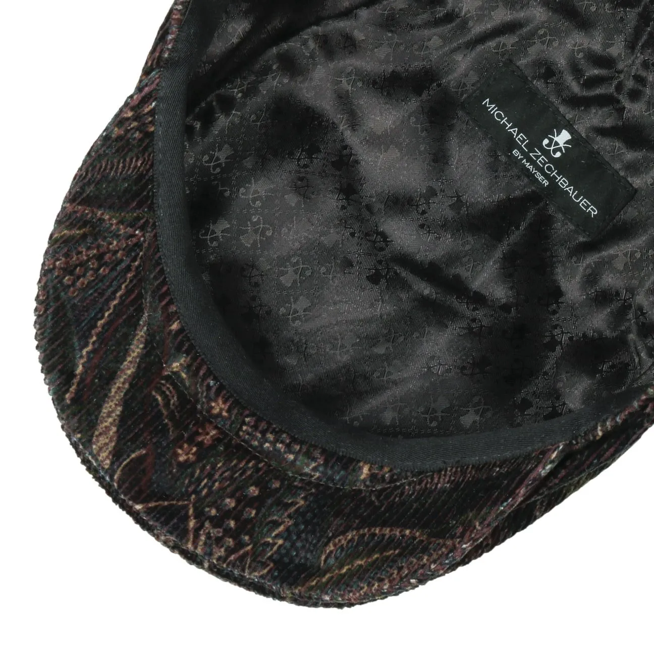 Corduroy Paisley Flat Cap Zechbauer by Mayser