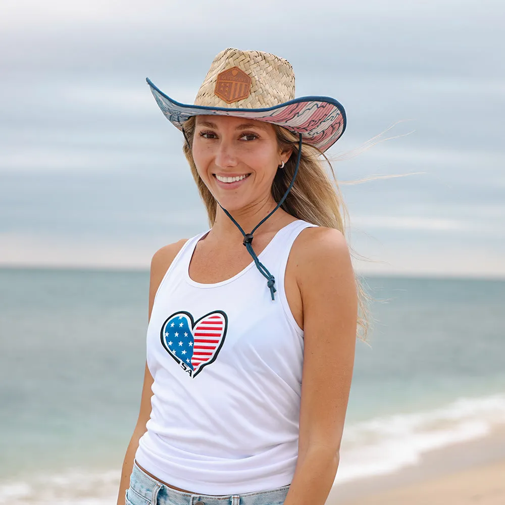 Cowboy Straw Hat | American Vacay