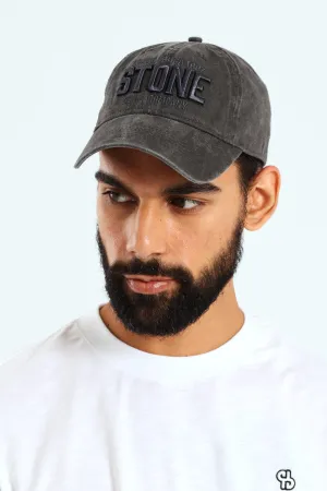 Denim Cap - Black