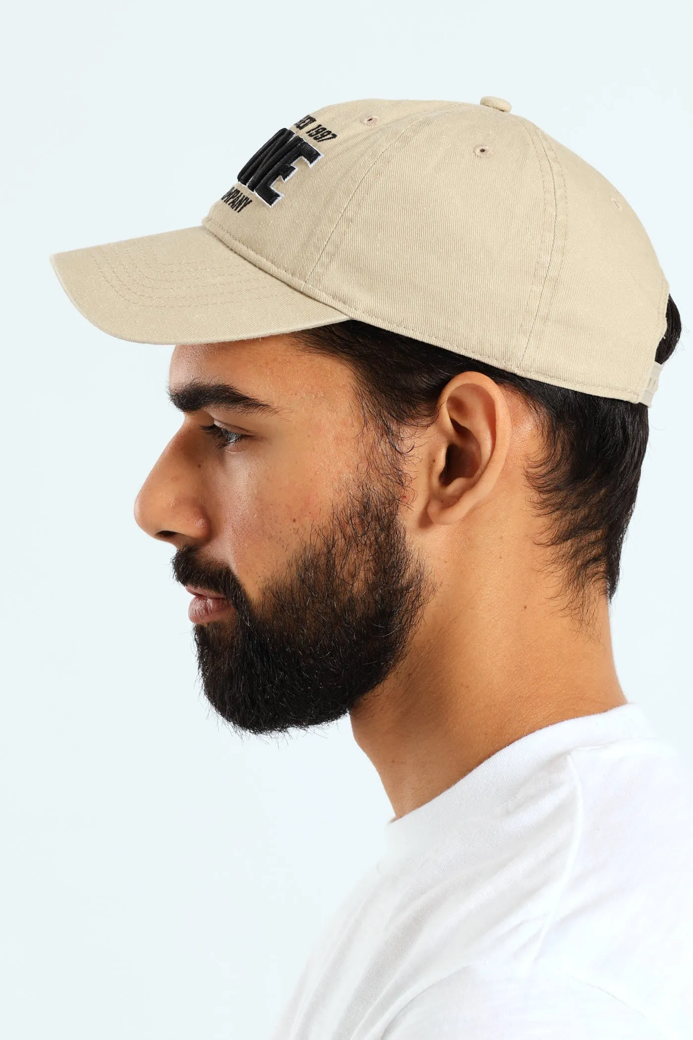 Denim Cap - Stone
