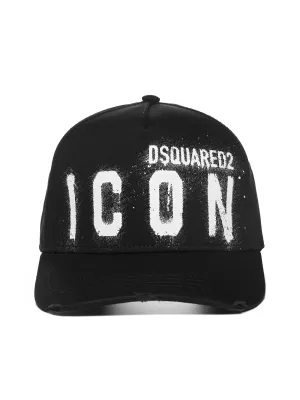 Dsquared2 Logo Embroidered Baseball Cap