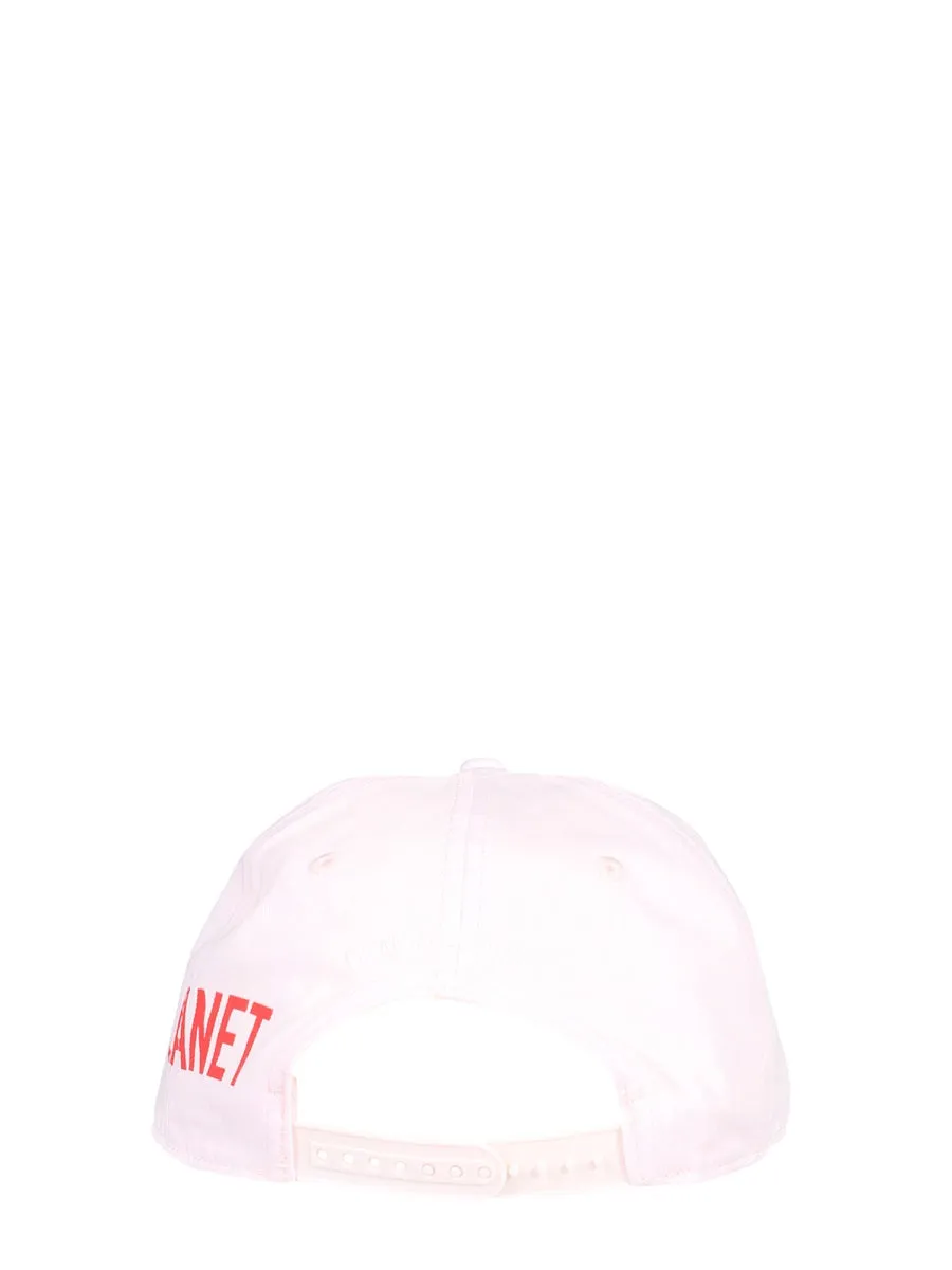 Dsquared2 Smiley Patch Printed Baseball Cap