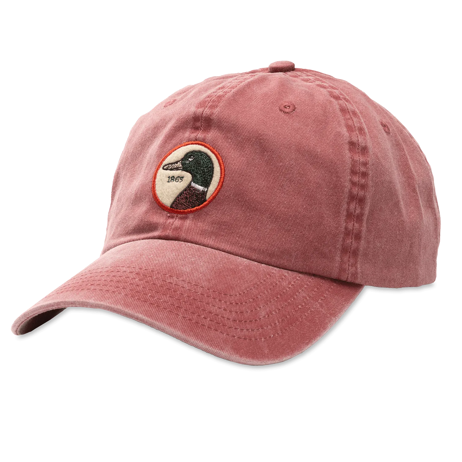 Duck Head Circle Patch Twill Hat (7 Colors)