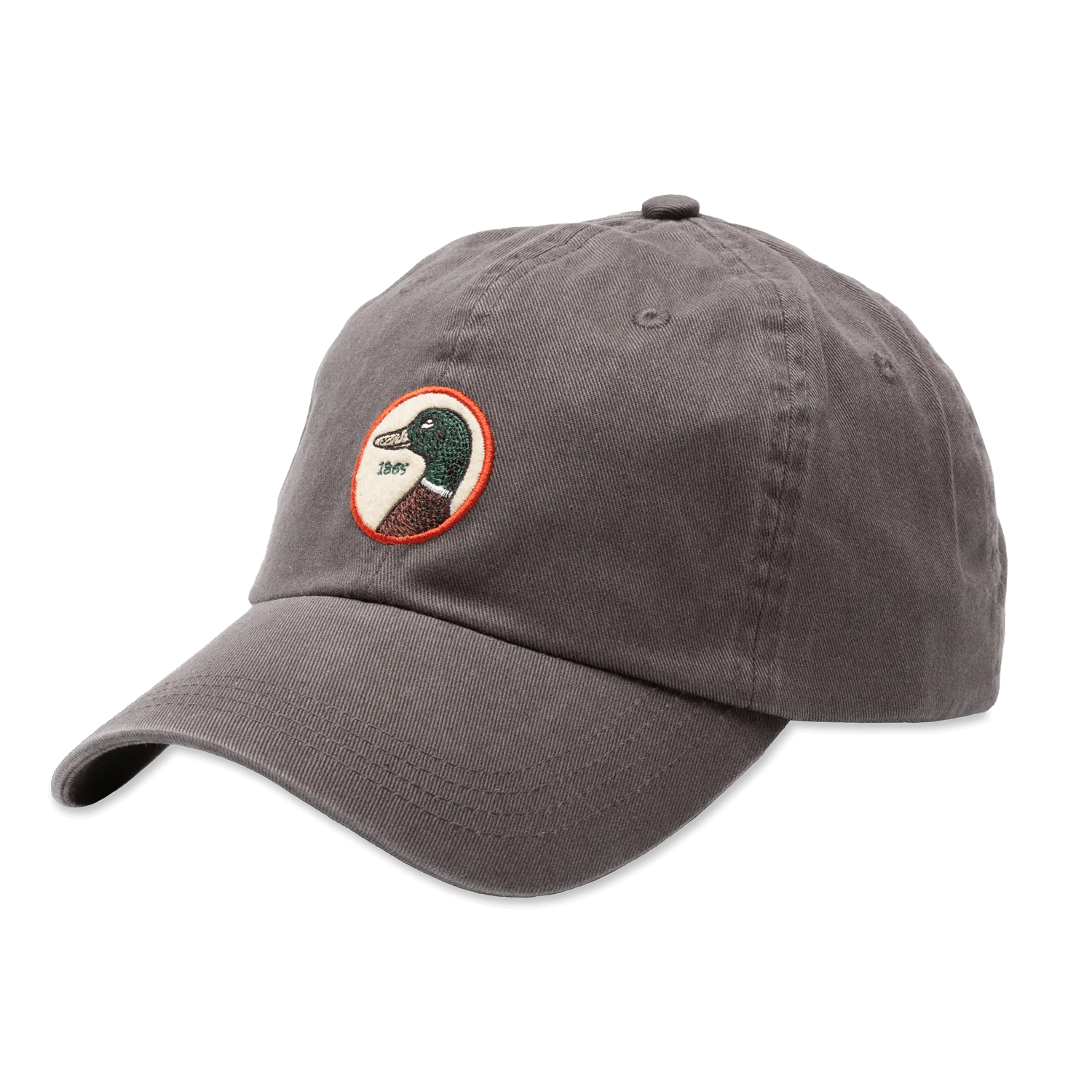 Duck Head Circle Patch Twill Hat (7 Colors)