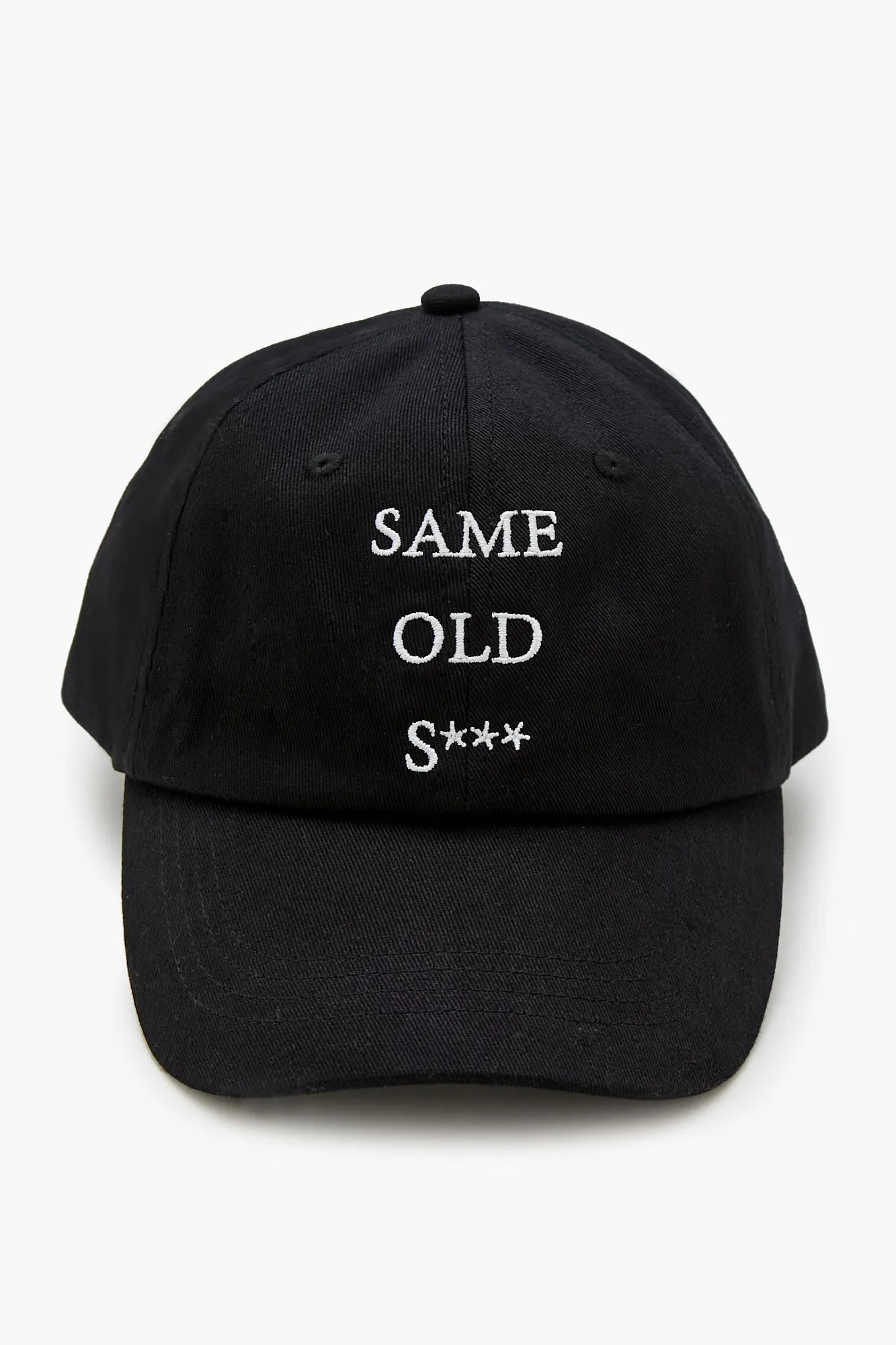 Embroidered Same Old Baseball Hat