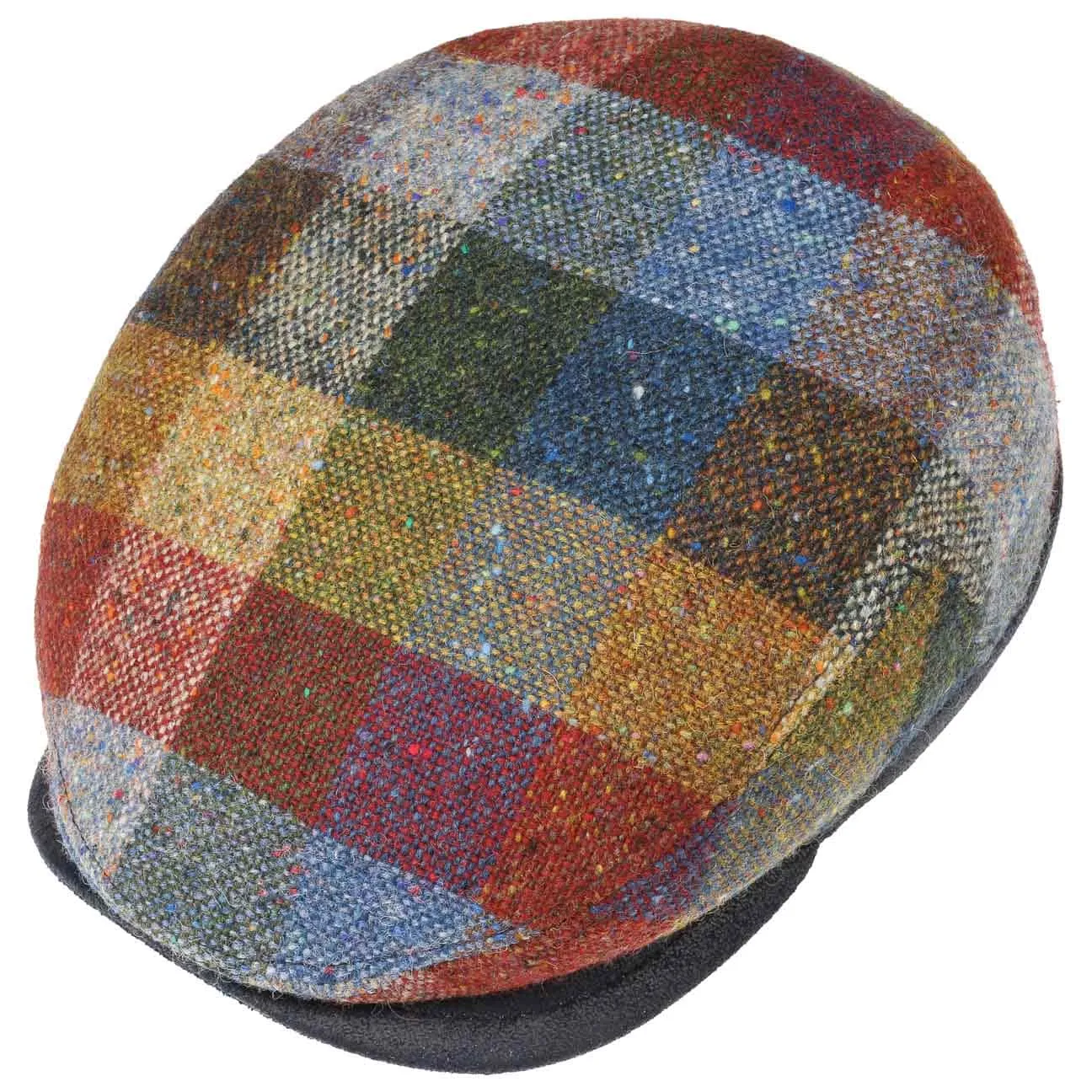 Finzi Tweed Flat Cap by Lierys
