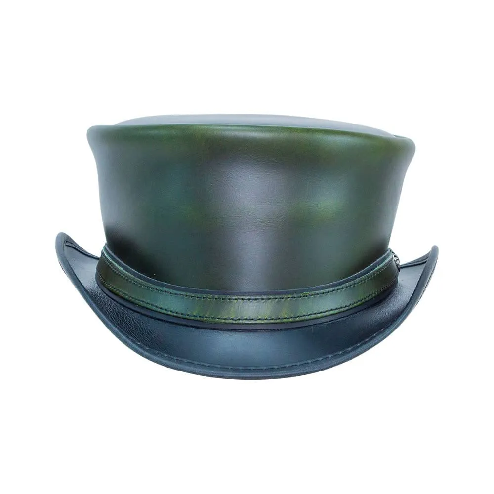 Hampton | Womens Leather Top Hat