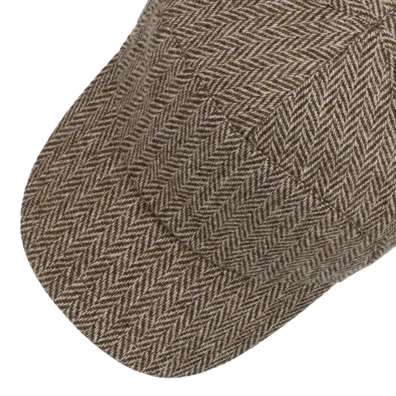 Herringbone Cap with Ear Flaps by Mayser