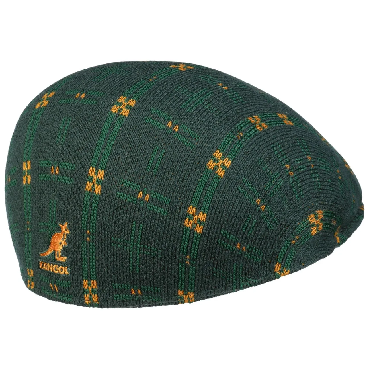 Hyper Plaid 507 Flat Cap by Kangol