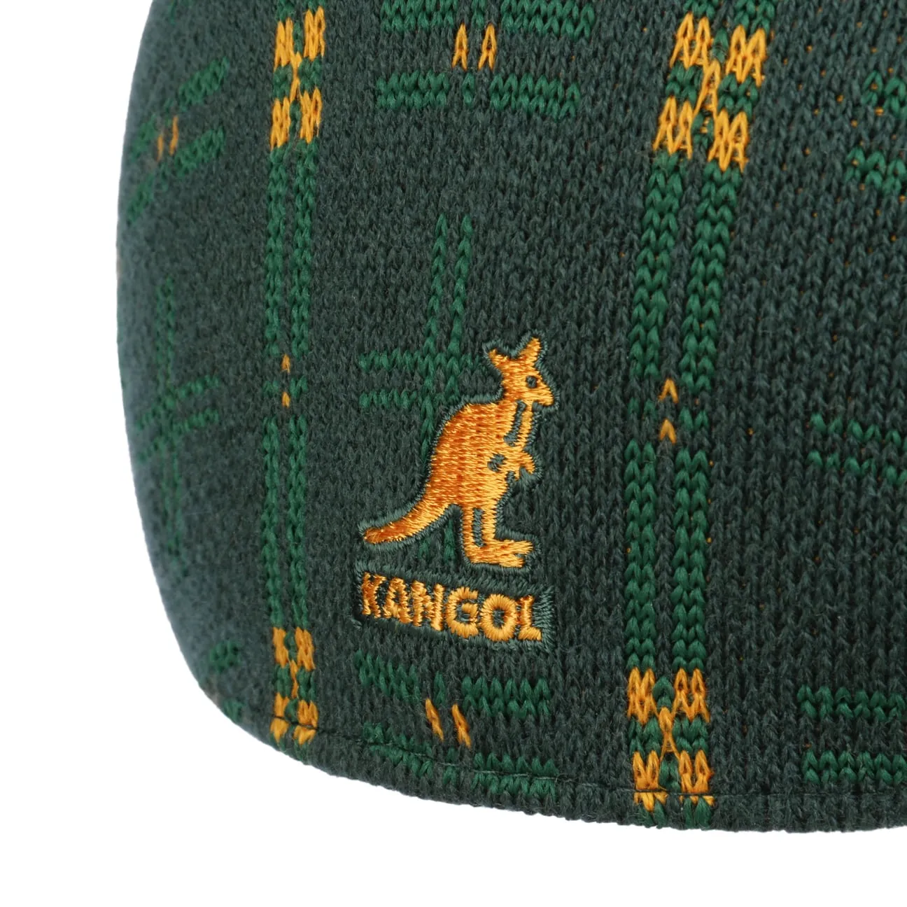 Hyper Plaid 507 Flat Cap by Kangol
