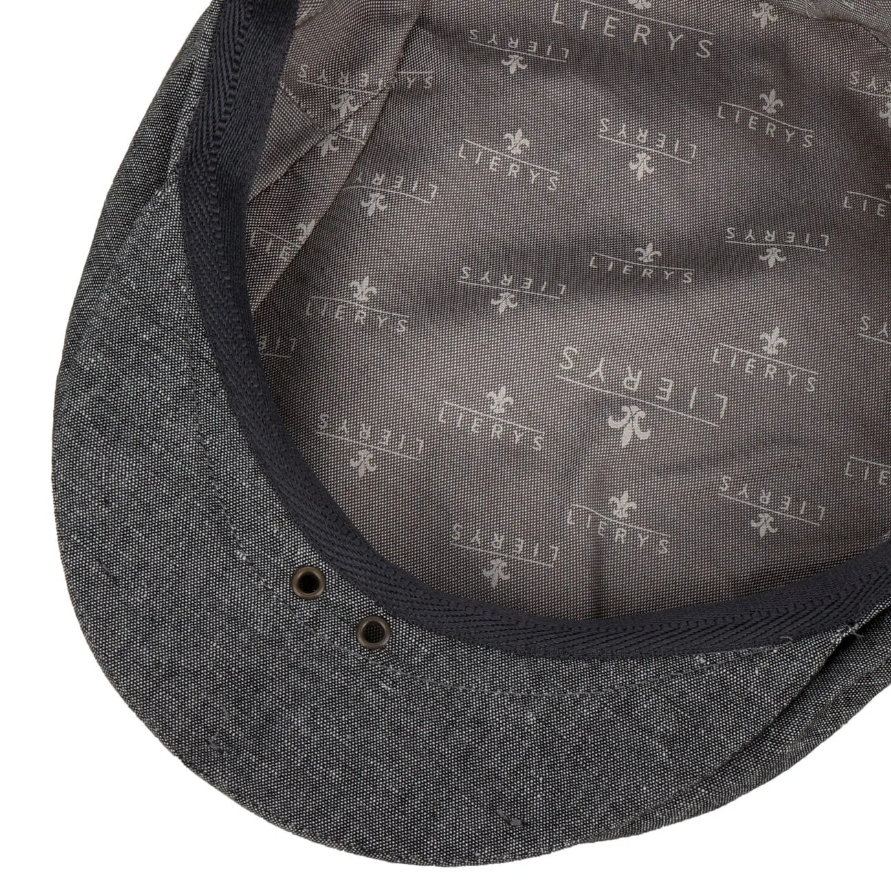 Inglese Linen Flat Cap by Lierys