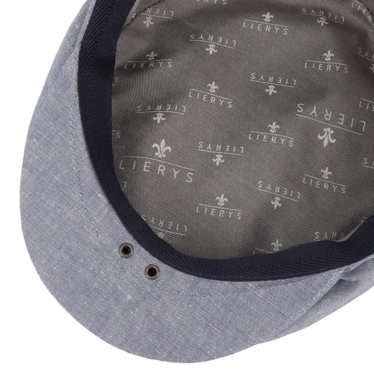 Inglese Linen Flat Cap by Lierys