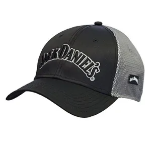 Jack Daniels Embroidered Grey (JD77-115) - Trucker Cap