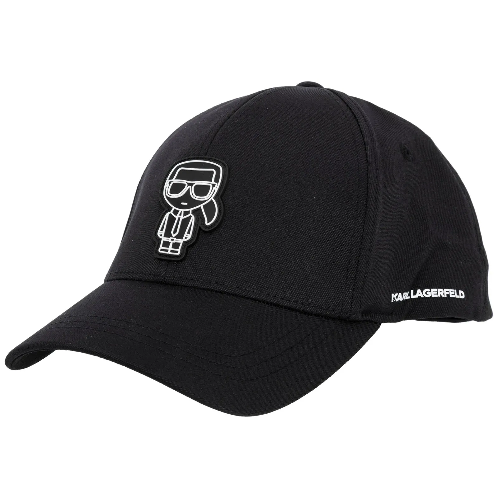 Karl Lagerfeld Graphic Logo-Print Baseball Cap