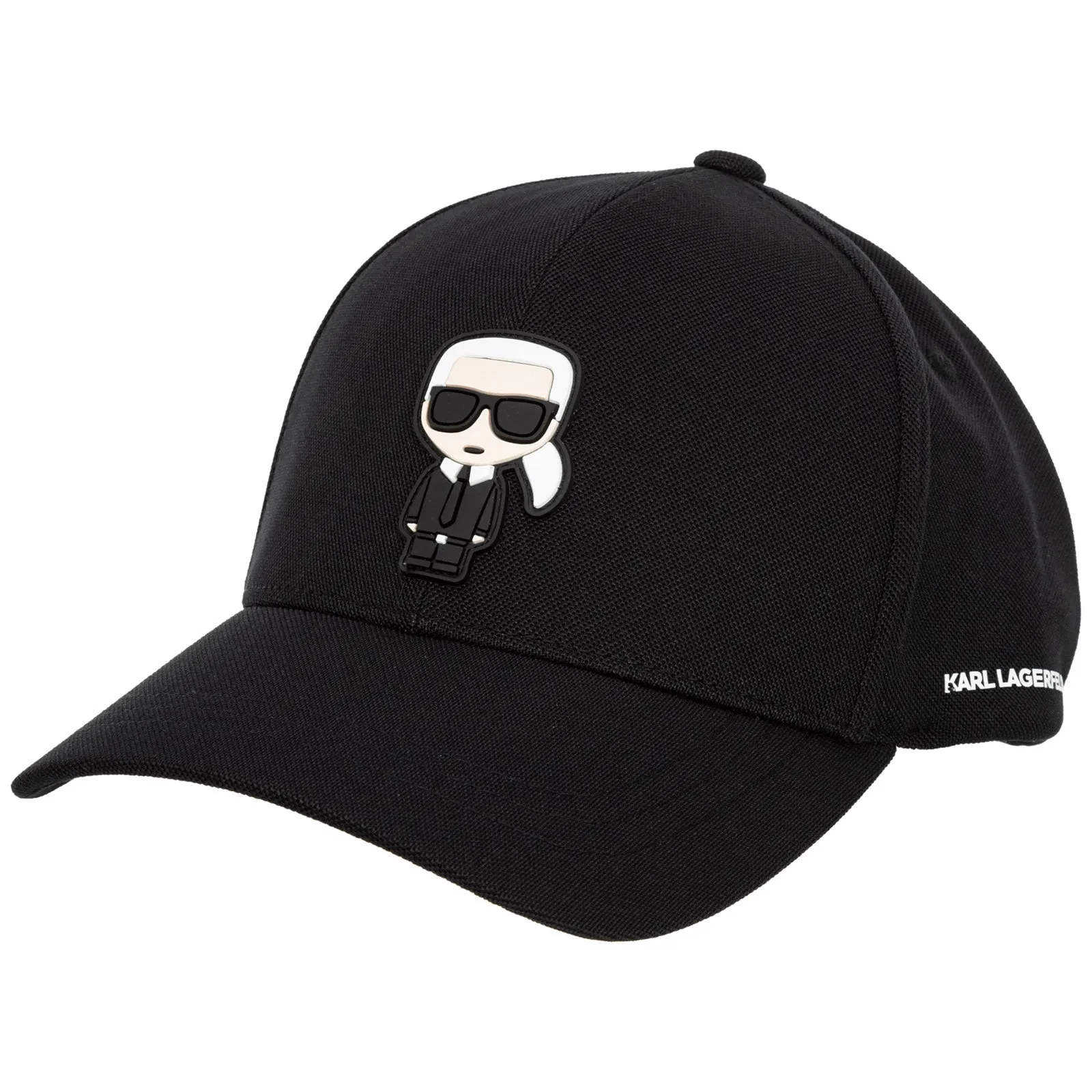 Karl Lagerfeld Graphic Logo-Print Baseball Cap