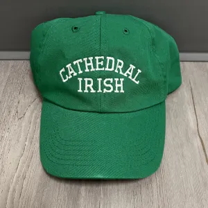 Kelly Green Embroidered Cathedral Irish Hat