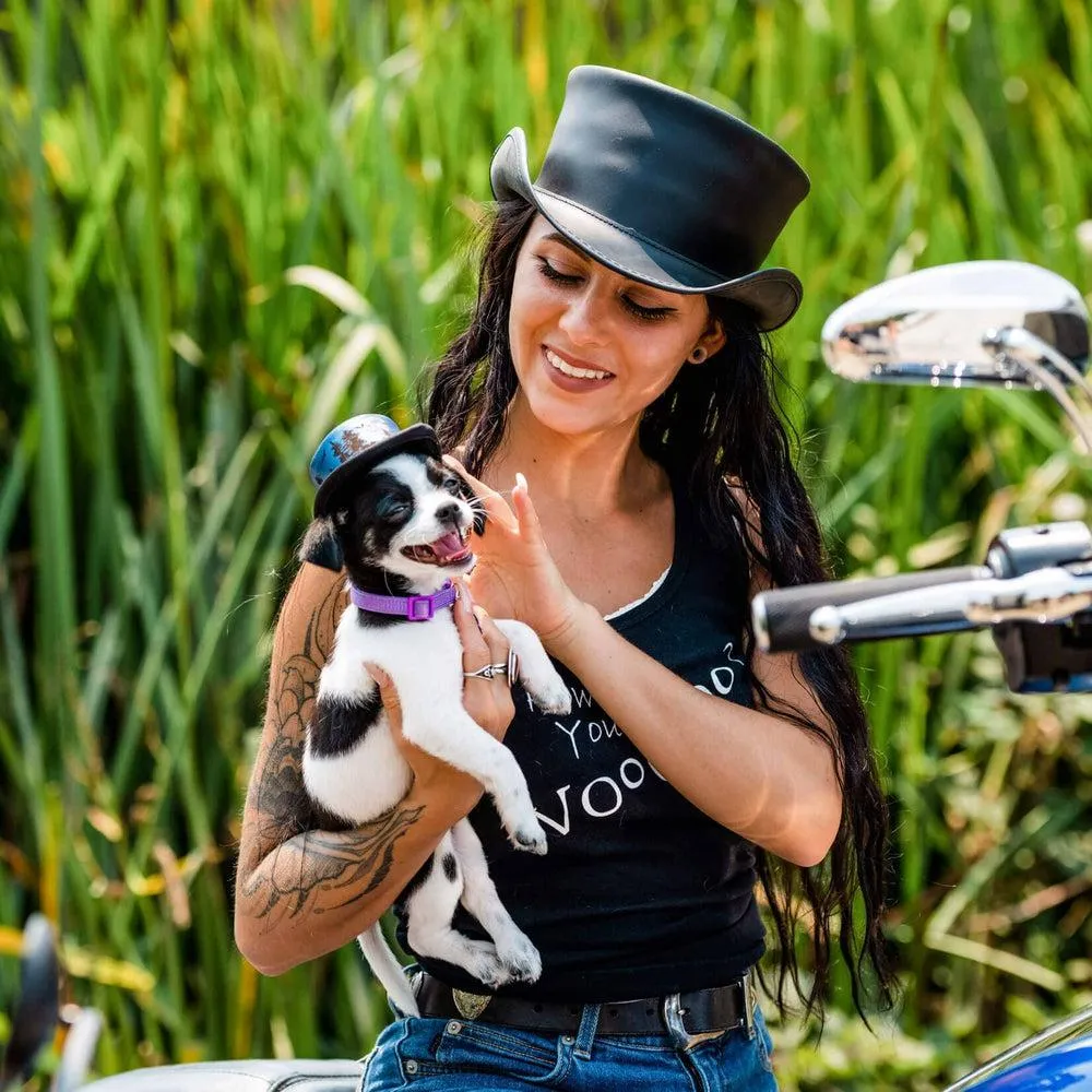 Marlow | Womens Leather Top Hat
