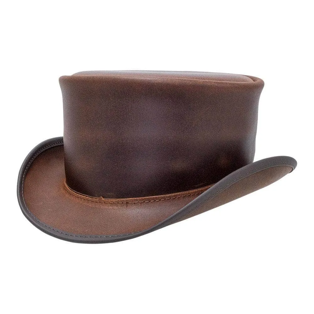 Marlow | Womens Leather Top Hat