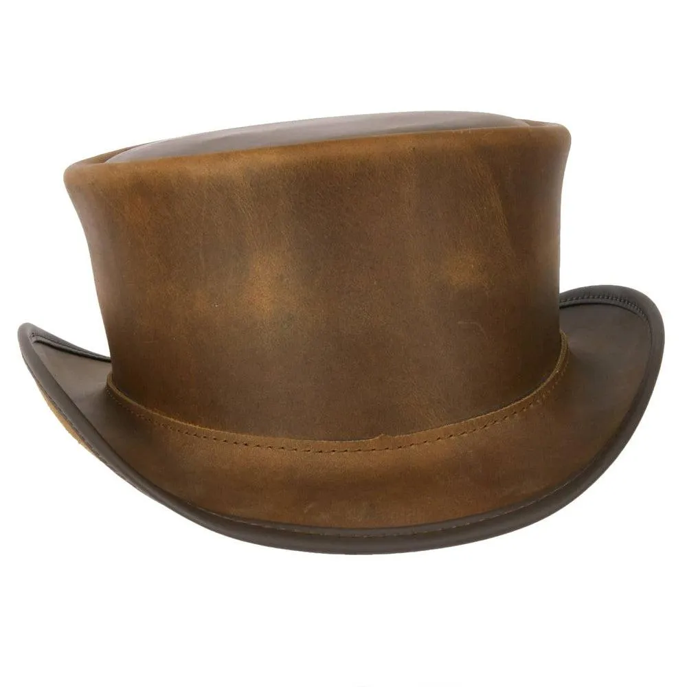 Marlow | Womens Leather Top Hat