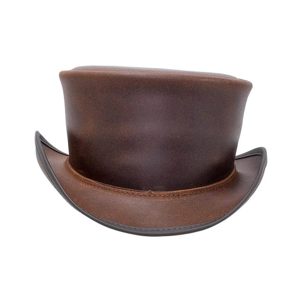 Marlow | Womens Leather Top Hat