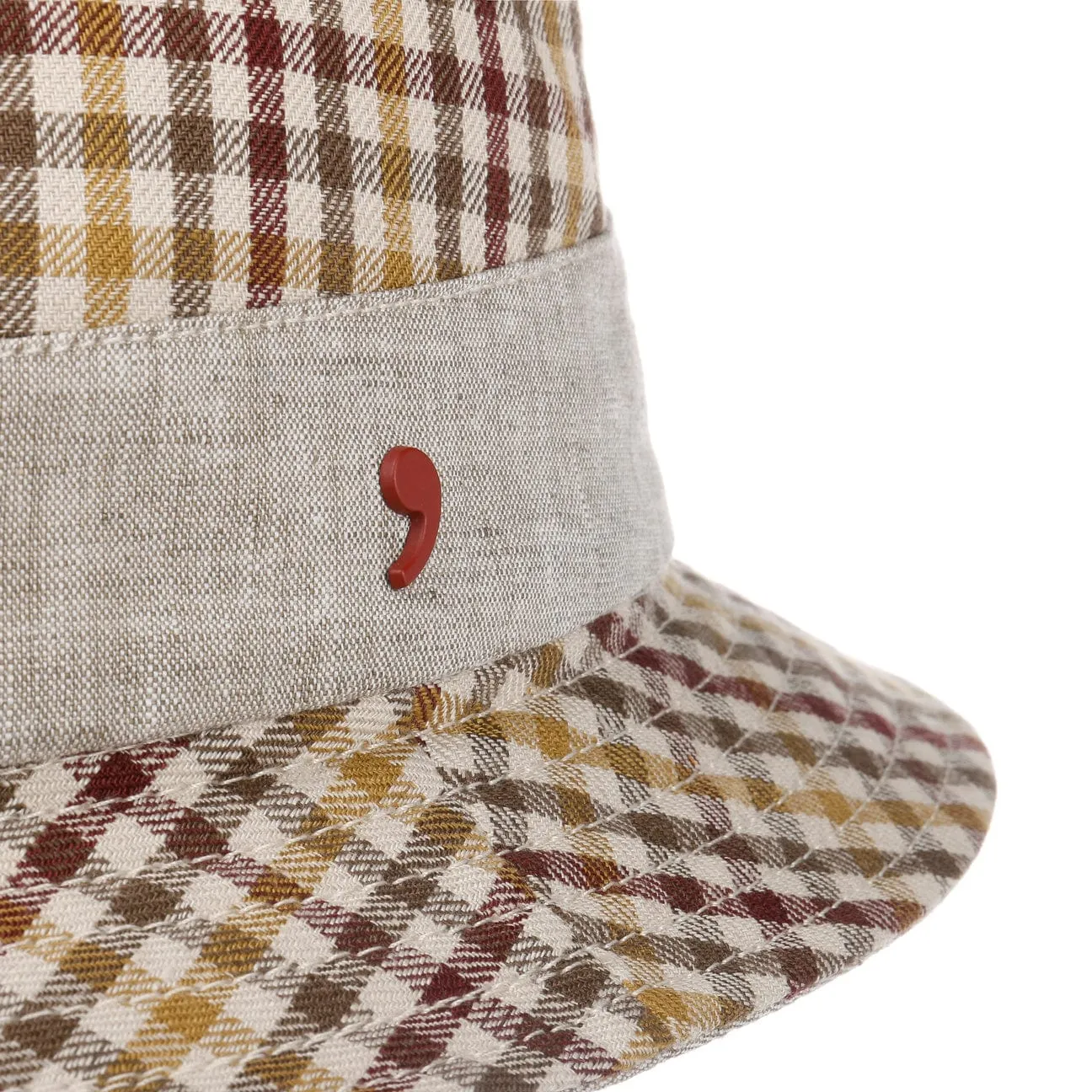 Massimo Bucket Linen Hat by Alfonso D'Este