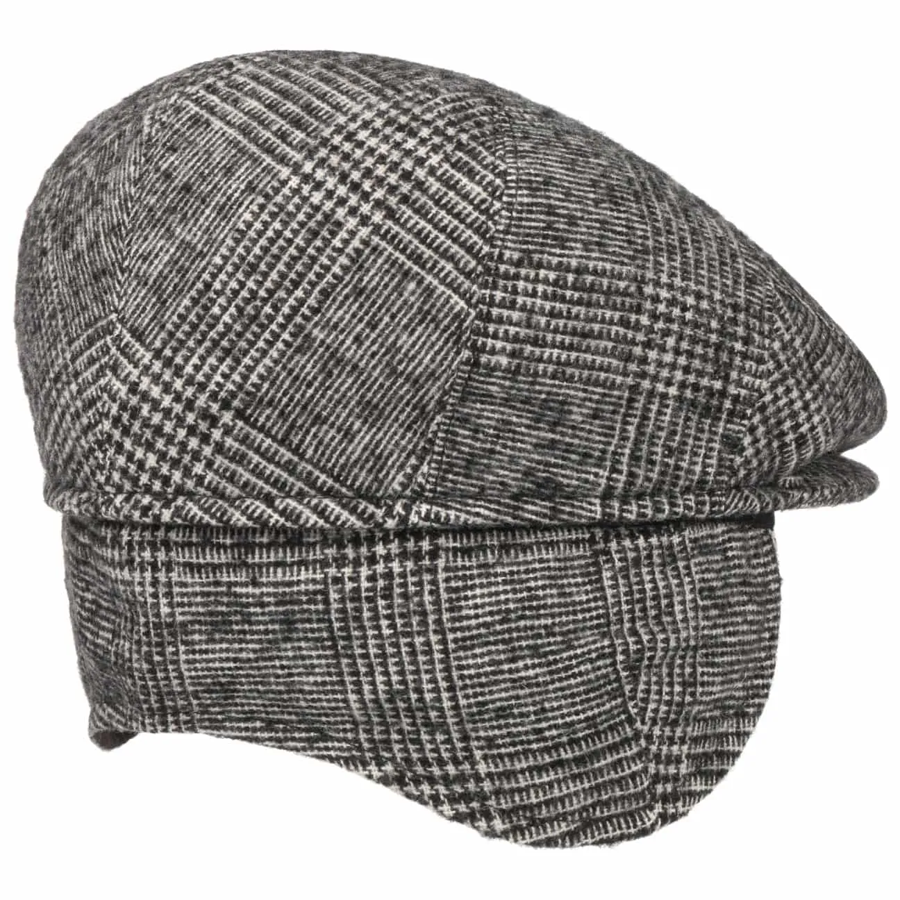 Merlino Flat Cap with Ear Flaps by Mayser