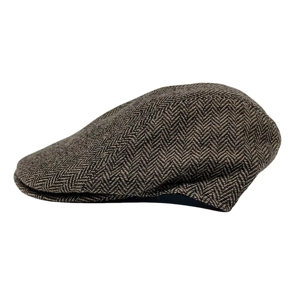 Mikey | Mens Newsboy Flat Cap