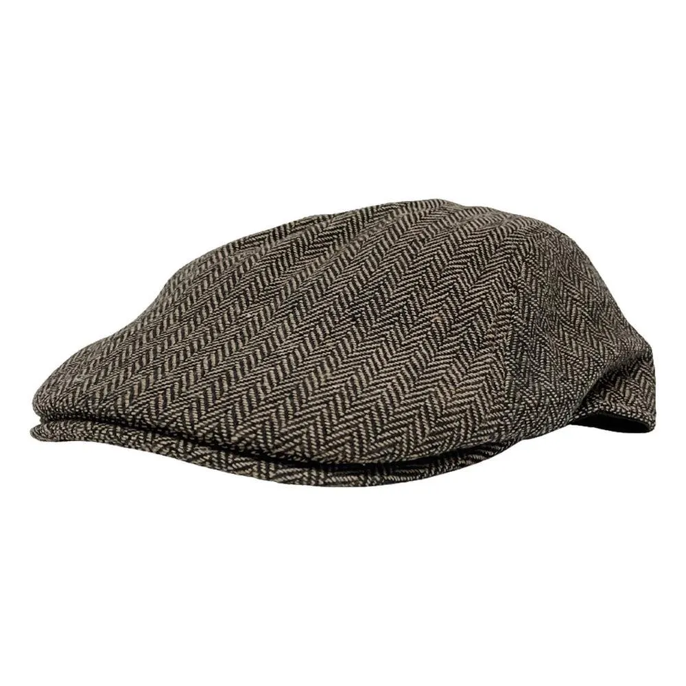 Mikey | Mens Newsboy Flat Cap