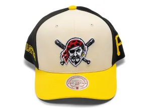 Mitchell & Ness MLB Pittsburg Pirates Brushed Off Pro Snapback Hat xld