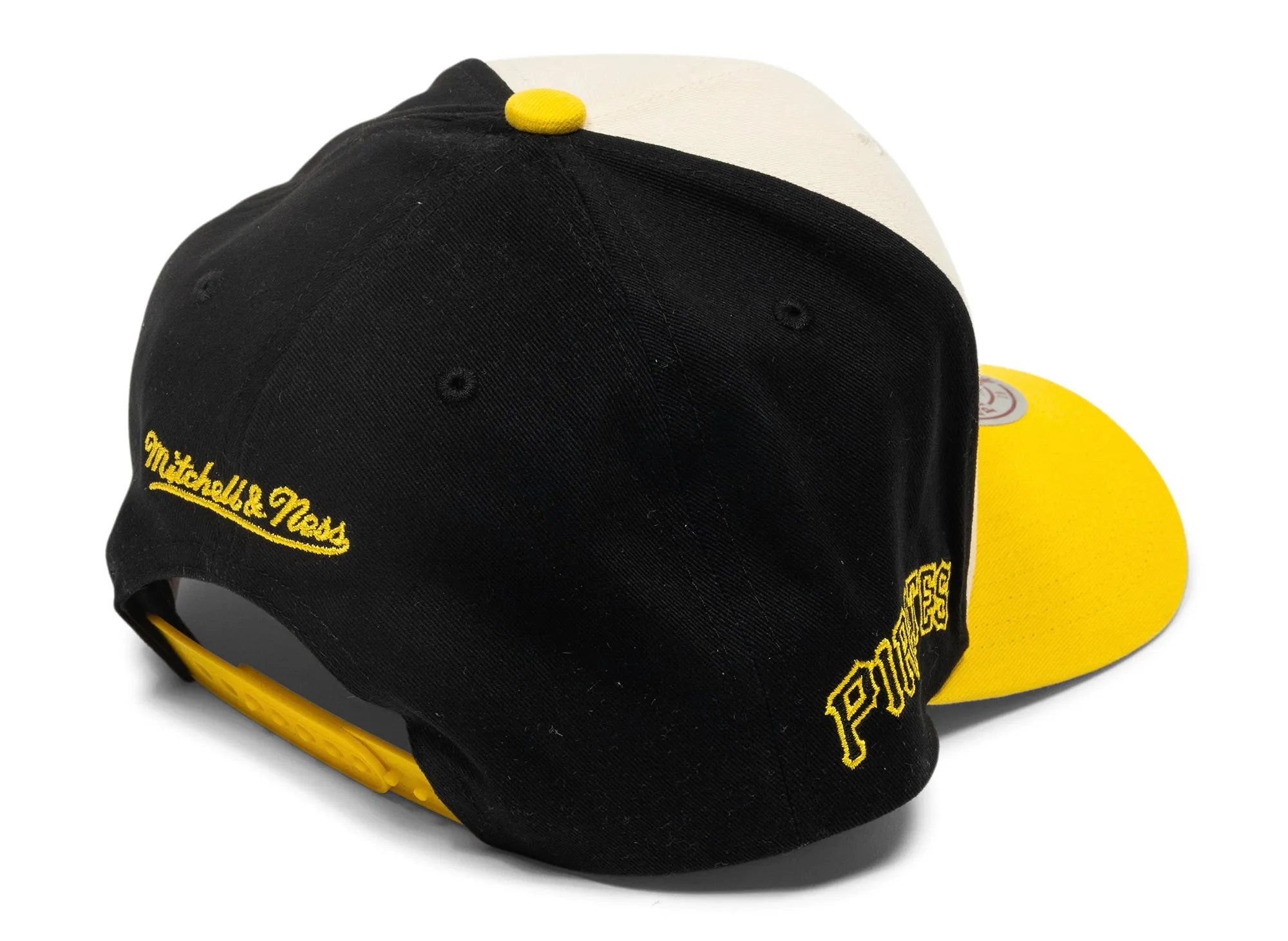 Mitchell & Ness MLB Pittsburg Pirates Brushed Off Pro Snapback Hat xld
