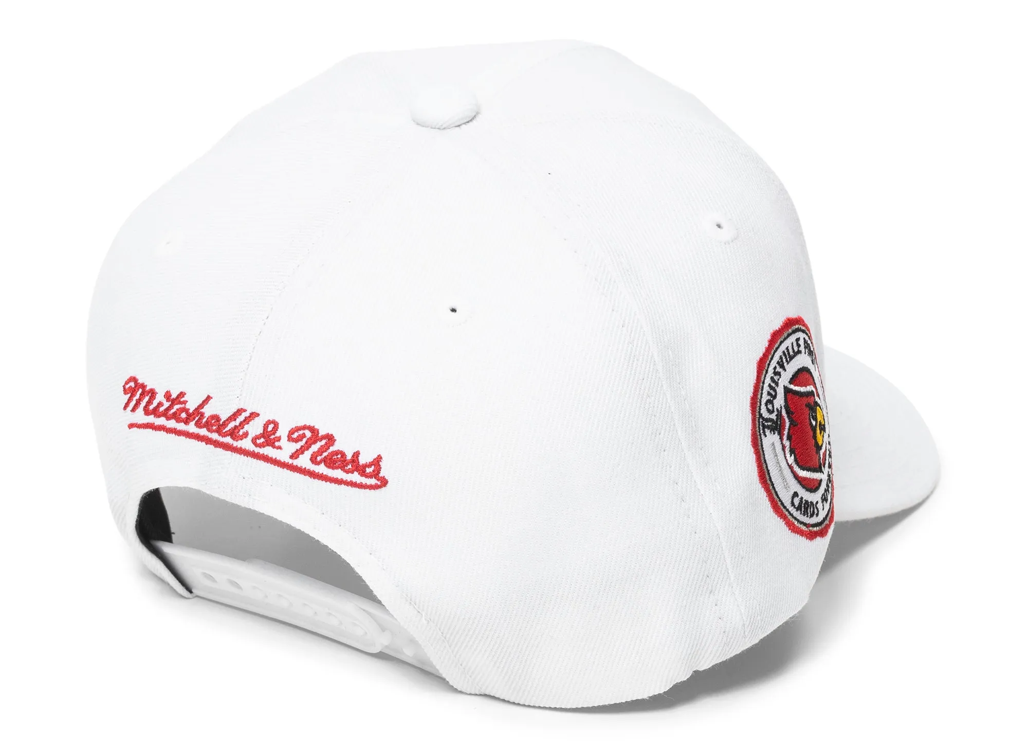 Mitchell & Ness NCAA Louisville Cardinals L Logo Pro Crown Snapback xld