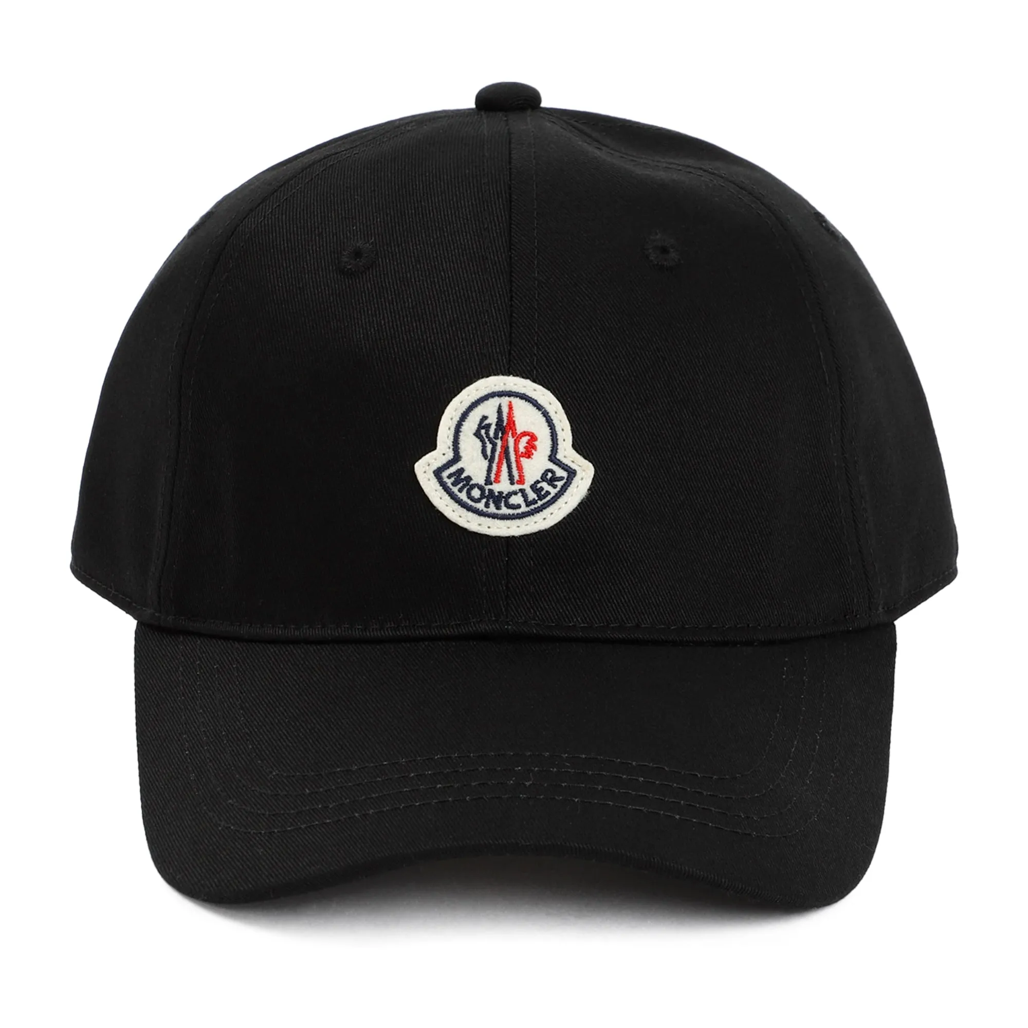 Moncler Logo Patch Baseball Hat