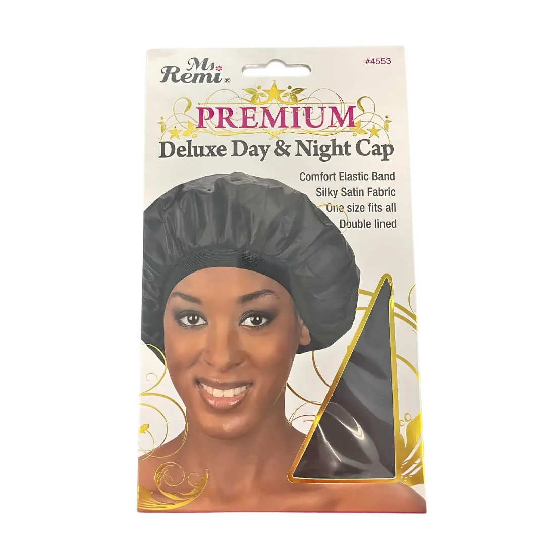 Ms. Remi Premium Deluxe Day & Night Cap - Black