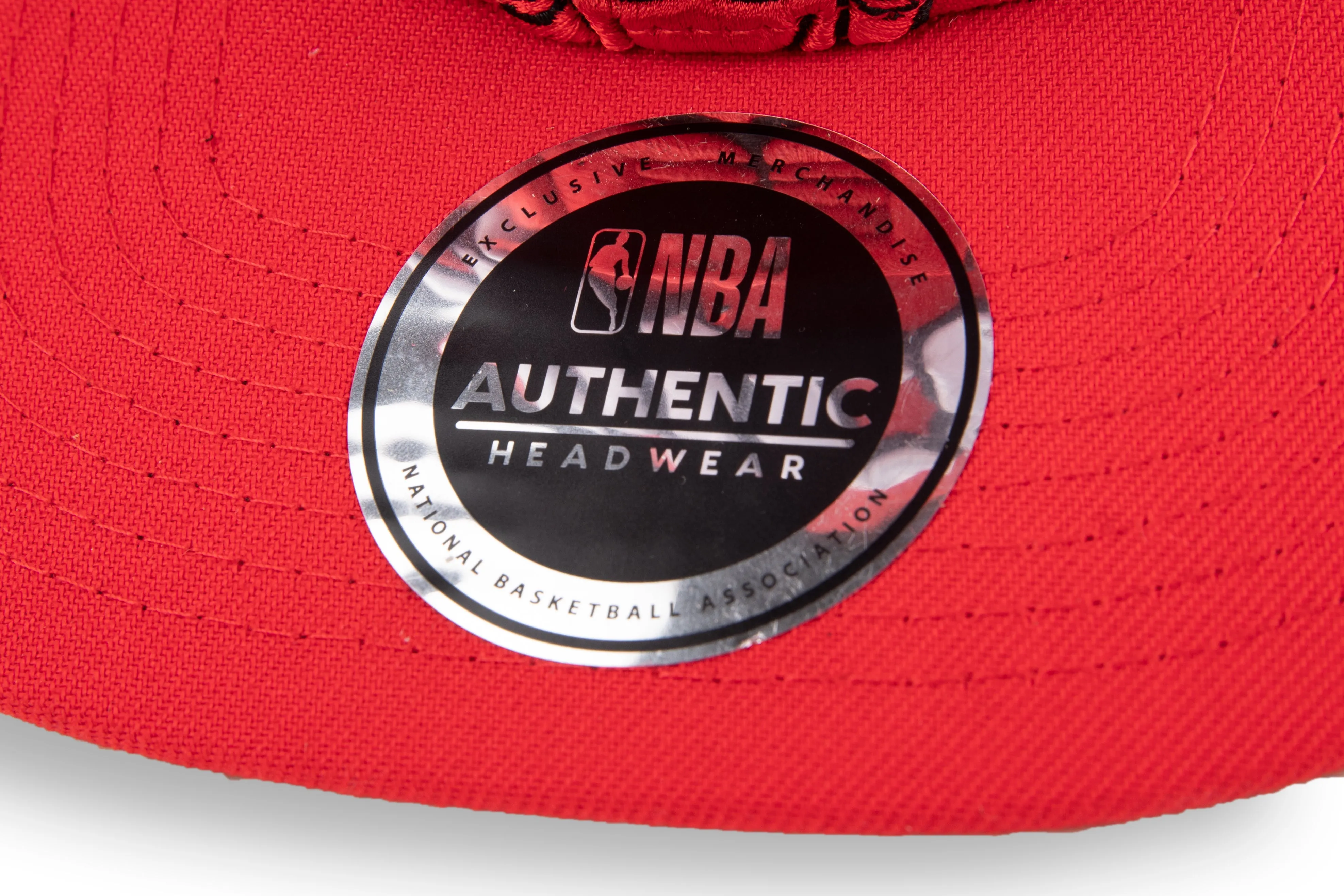 NBA Embroidered Flat Cap - Chicago Bulls