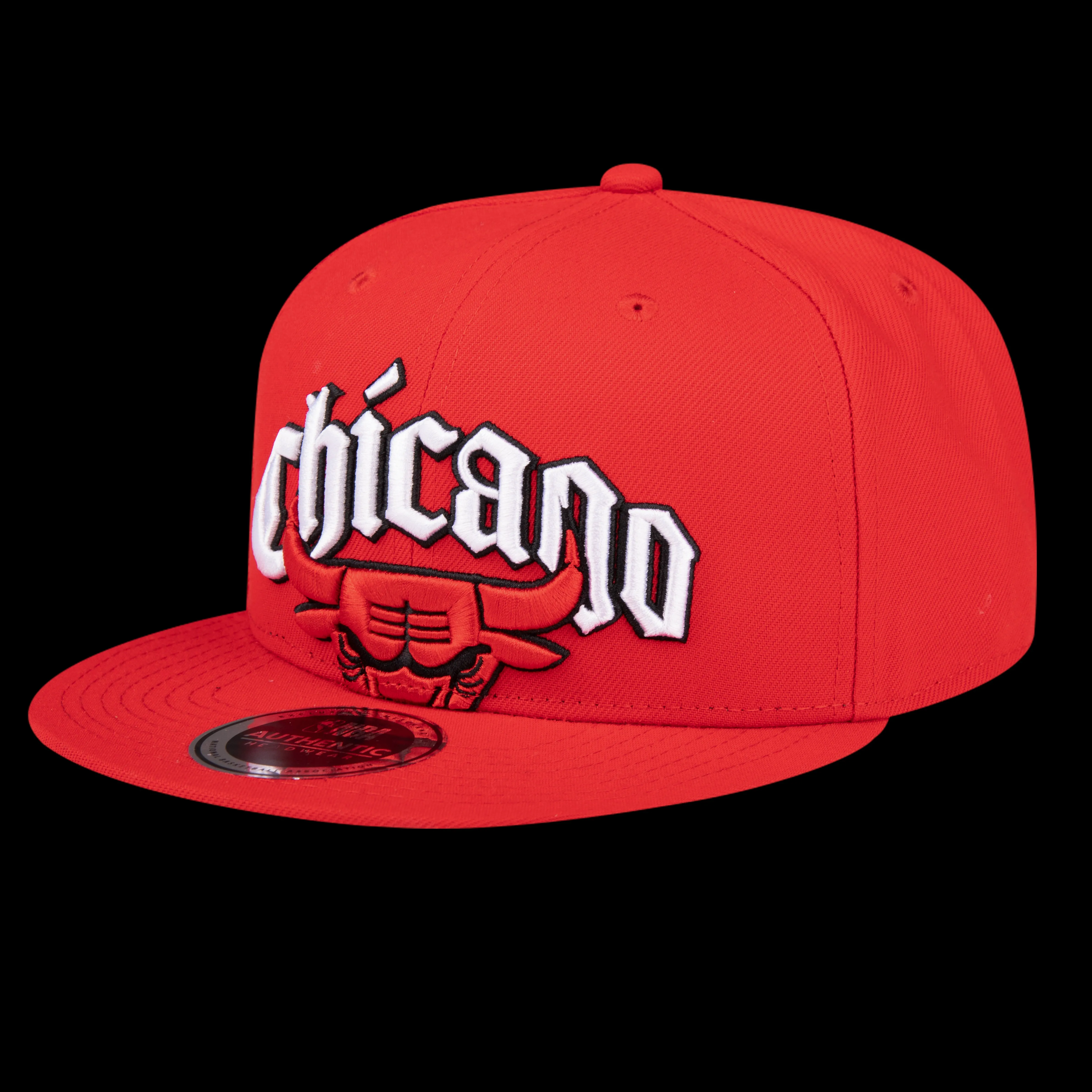 NBA Embroidered Flat Cap - Chicago Bulls