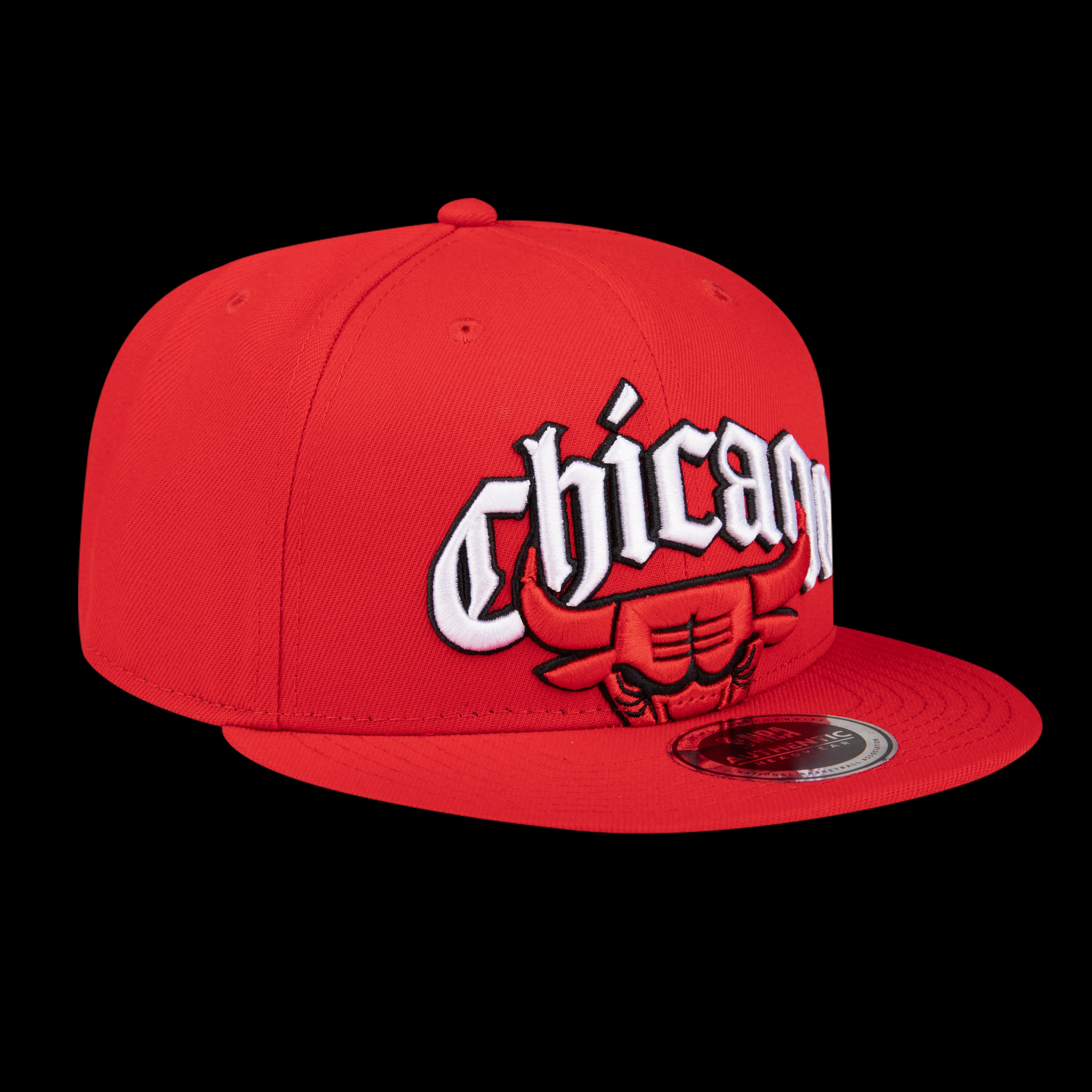 NBA Embroidered Flat Cap - Chicago Bulls