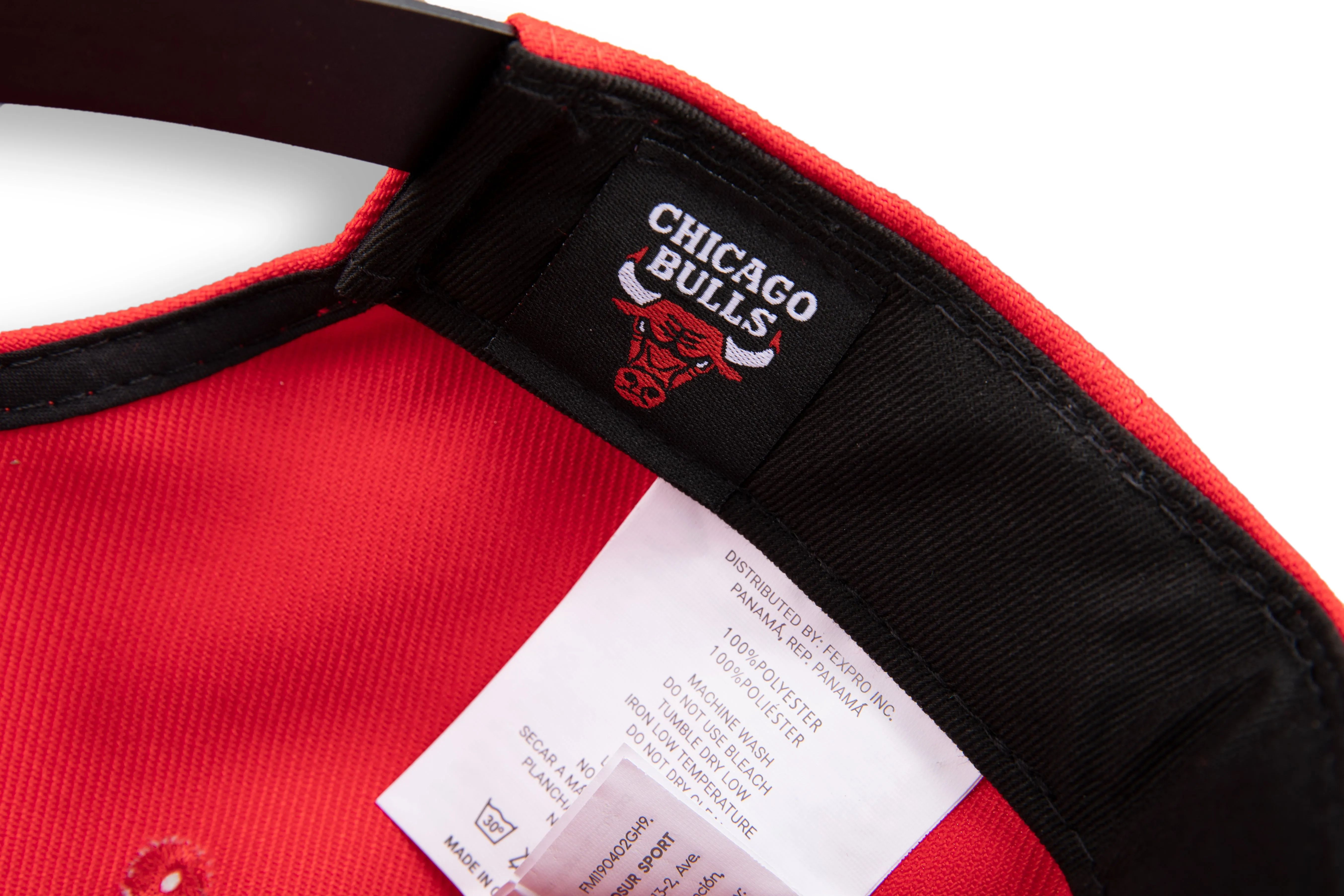 NBA Embroidered Flat Cap - Chicago Bulls