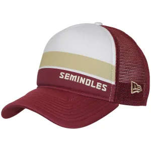 New Era Seminoles 940AF Adjustable Foam Trucker Cap - Garnet/White/Gold