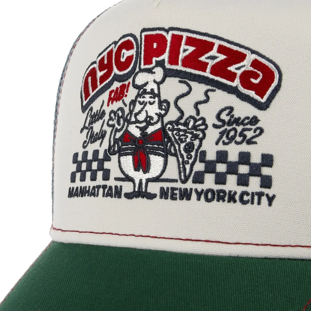 NYC Pizza Trucker Cap by JJ Hats