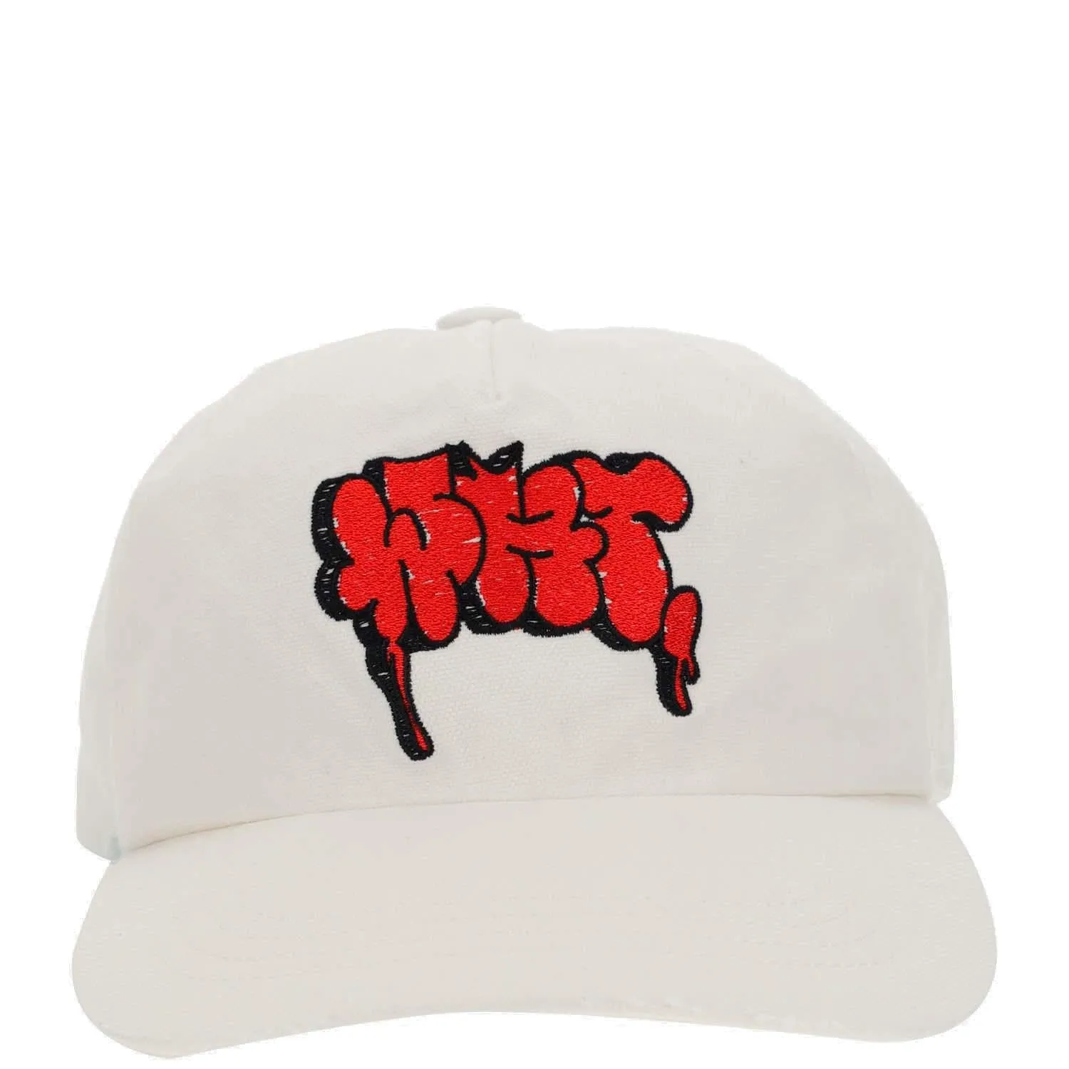 Off-White Logo Embroidered Curved Peak Baseball Cap